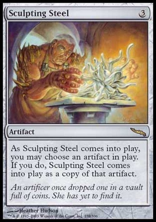 Sculpting Steel ~ Mirrodin [ PLAYED ] [ Magic MTG ]