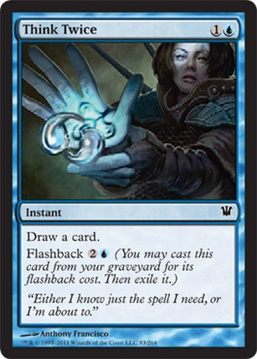Think Twice ~ Innistrad [ Excellent ] [ Magic MTG ]