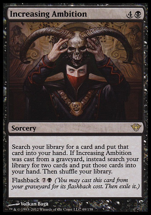 Increasing Ambition ~ Dark Ascension [ Excellent ] [ Magic MTG ]