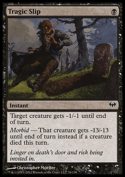 Tragic Slip ~ Dark Ascension [ Excellent ] [ Magic MTG ]