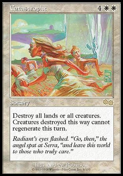 Catastrophe ~ Urza's Saga [ Excellent ] [ Magic MTG ]