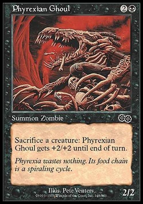 Phyrexian Ghoul ~ Urza's Saga [ Excellent ] [ Magic MTG ]