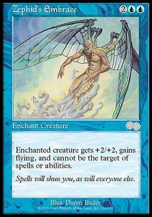 Zephid's Embrace ~ Urza's Saga [ Excellent ] [ Magic MTG ]