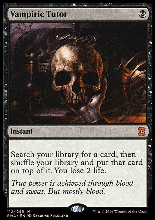 Vampiric Tutor ~ Eternal Masters [ Excellent ] [ Magic MTG ]
