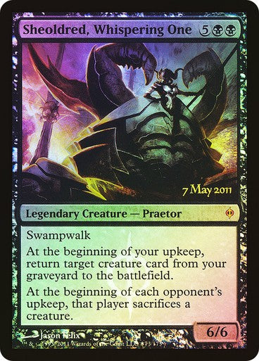 FOIL Sheoldred, Whispering One ~ Prerelease New Phyrexia [ EX ] [ Magic MTG ] - London Magic Traders Ltd