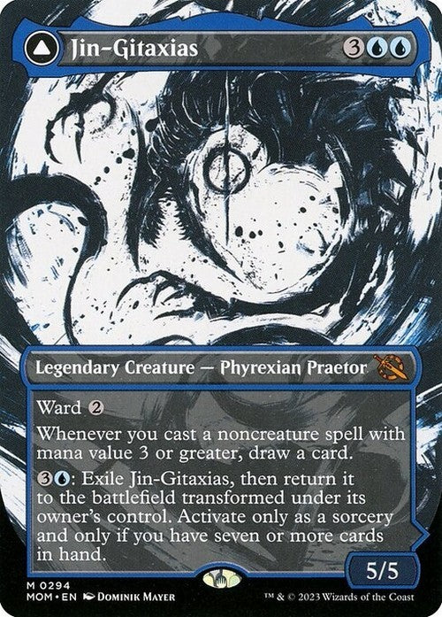 SHOWCASE Jin-Gitaxias ~ March of the Machine [ NM ] [ Magic MTG ]