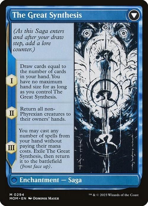 SHOWCASE Jin-Gitaxias ~ March of the Machine [ NM ] [ Magic MTG ]