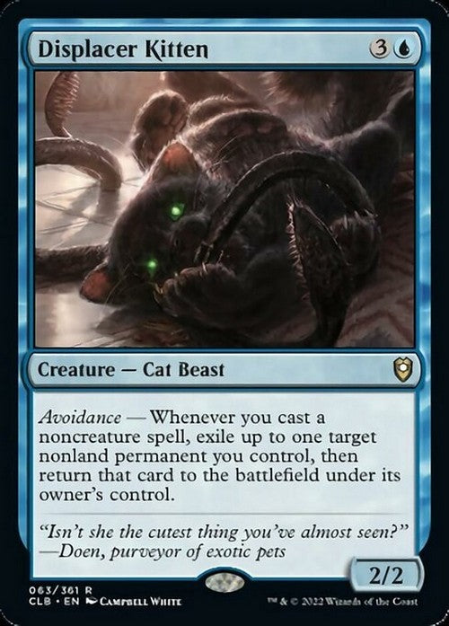 Displacer Kitten ~ Commander Legends 2 [ NM ] [ Magic MTG ]
