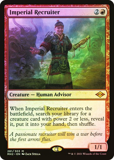 FOIL Imperial Recruiter ~ Modern Horizons 2 [ NearMint ] [ Magic MTG ]
