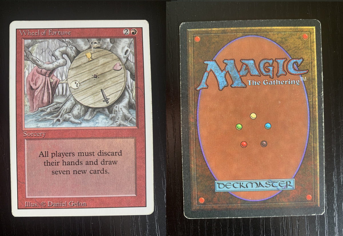 Wheel of Fortune ~ Revised [ MODERATELY PLAYED ] [ Magic MTG ]