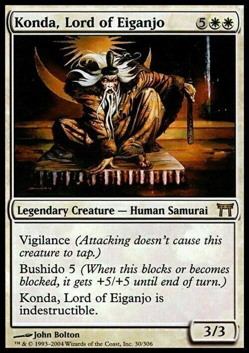 Konda, Lord of Eiganjo ~ Champions of Kamigawa [ Excellent ] [ Magic MTG ]