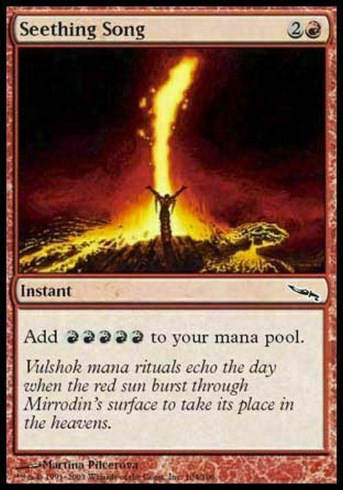 Seething Song ~ Mirrodin [ Excellent ] [ Magic MTG ] - London Magic Traders Ltd