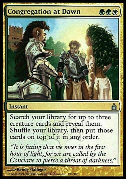 Congregation at Dawn ~ Ravnica: City of Guilds [ Excellent ] [ Magic MTG ]