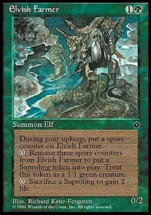 Elvish Farmer ~ Fallen Empires [ Excellent ] [ Magic MTG ]