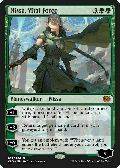 Nissa, Vital Force ~ Kaladesh [ NearMint ] [ Magic MTG ]