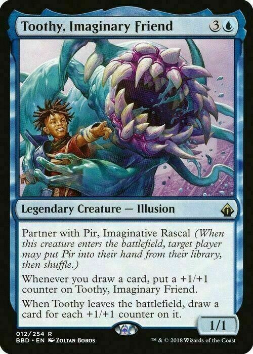 Toothy, Imaginary Friend ~ Battlebond [ NearMint ] [ Magic MTG ]