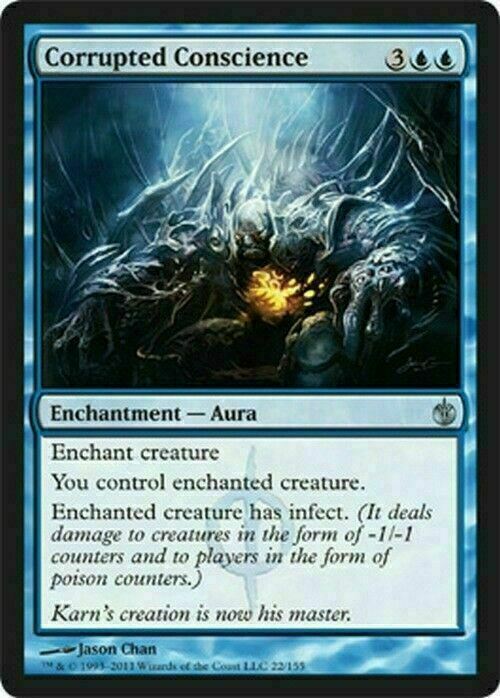 Corrupted Conscience ~ Mirrodin Besieged [ Excellent ] [ Magic MTG ]