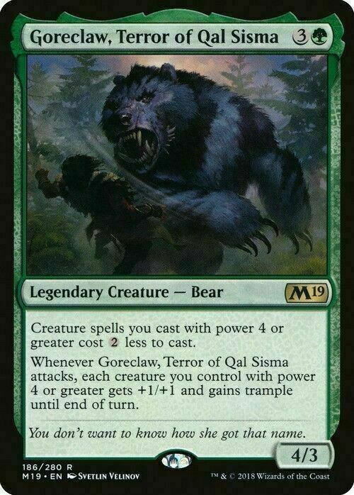 Goreclaw, Terror of Qal Sisma ~ Core 2019 [ Excellent ] [ Magic MTG ]