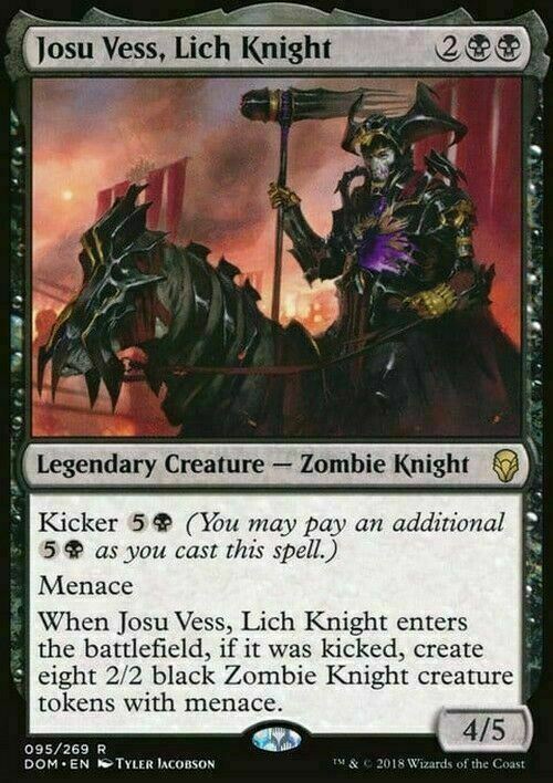 Josu Vess, Lich Knight ~ Dominaria [ NearMint ] [ Magic MTG ]