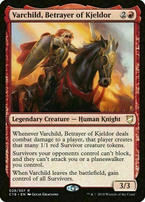 Varchild, Betrayer of Kjeldor ~ Commander 2018 [ Excellent ] [ Magic MTG ]