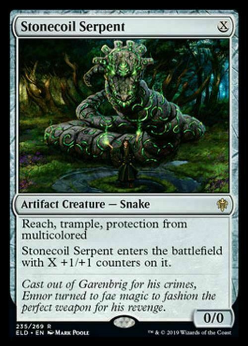 Stonecoil Serpent ~ Throne of Eldraine [ NearMint ] [ Magic MTG ]