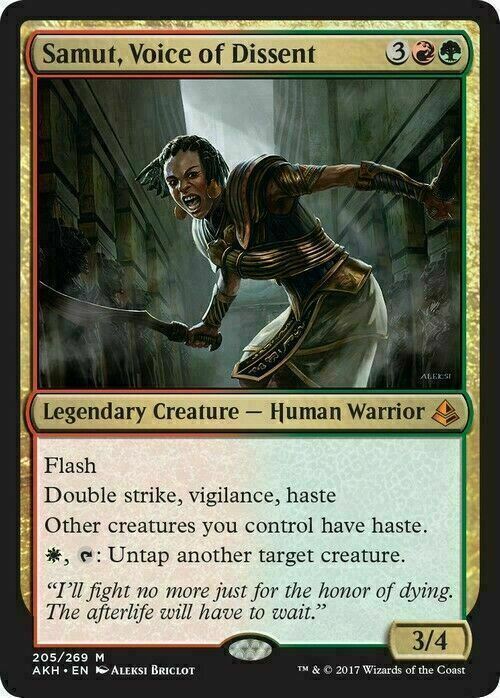 Samut, Voice of Dissent ~ Amonkhet [ Excellent ] [ Magic MTG ]