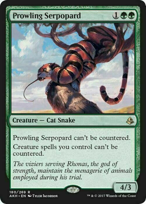 Prowling Serpopard ~ Amonkhet [ Excellent ] [ Magic MTG ]