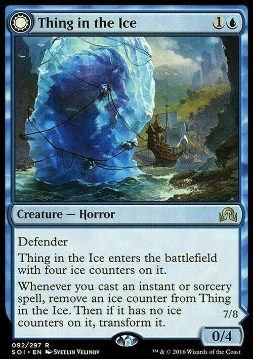 Thing in the Ice ~  Shadows over Innistrad [ Excellent ] [ Magic MTG ] - London Magic Traders Ltd