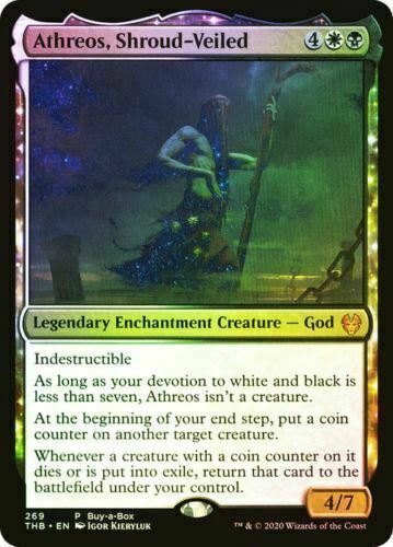 FOIL Athreos, Shroud-Veiled ~ Buy a Box Theros Beyond Death [ NM ] [ Magic MTG ]