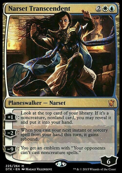Narset Transcendent ~ Dragons of Tarkir [ Excellent ] [ Magic MTG ] - London Magic Traders Ltd