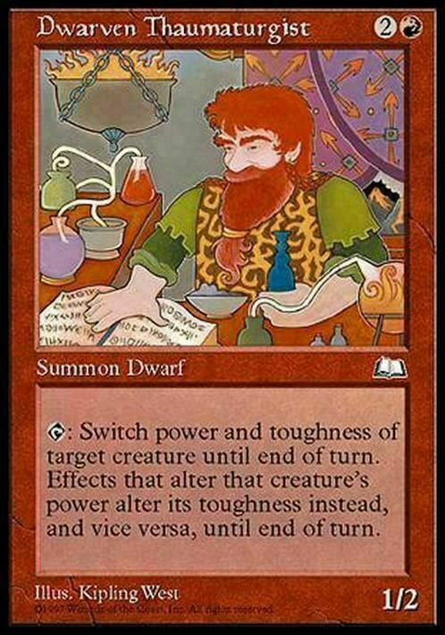 Dwarven Thaumaturgist ~ Weatherlight [ Excellent+ ] [ Magic MTG ] - London Magic Traders Ltd