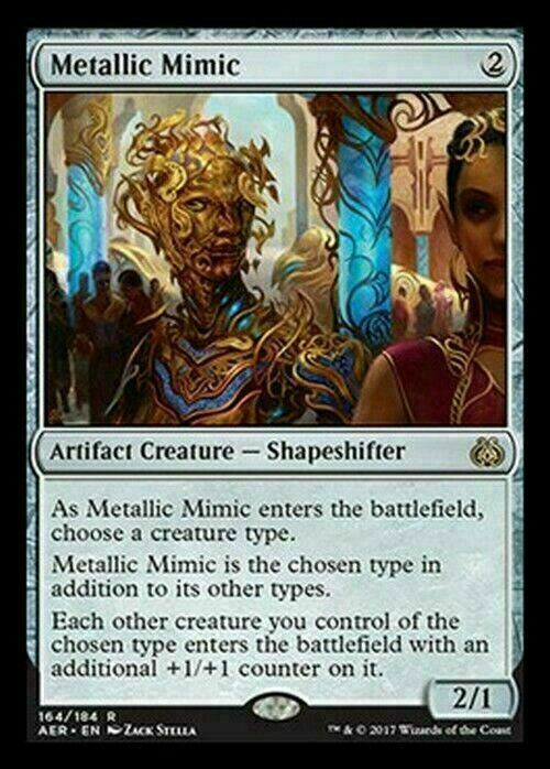 Metallic Mimic ~ Aether Revolt [ PLAYED ] [ Magic MTG ]