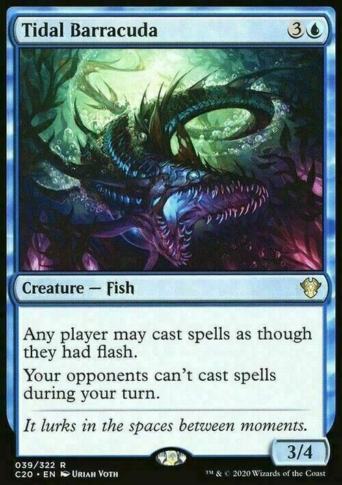 Tidal Barracuda ~ Commander: Ikoria [ NearMint ] [ Magic MTG ]