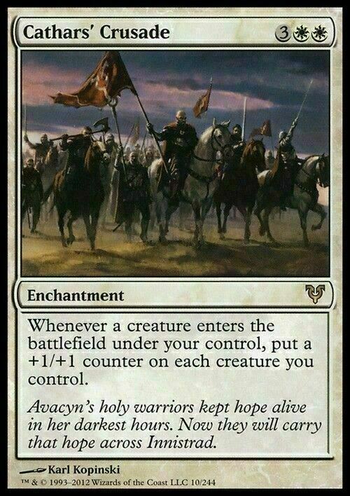 Cathars' Crusade ~ Avacyn Restored [ PLAYED ] [ Magic MTG ]