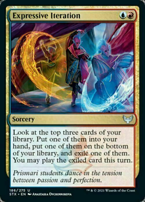 Expressive Iteration ~ Strixhaven [ NearMint ] [ Magic MTG ] - London Magic Traders Ltd