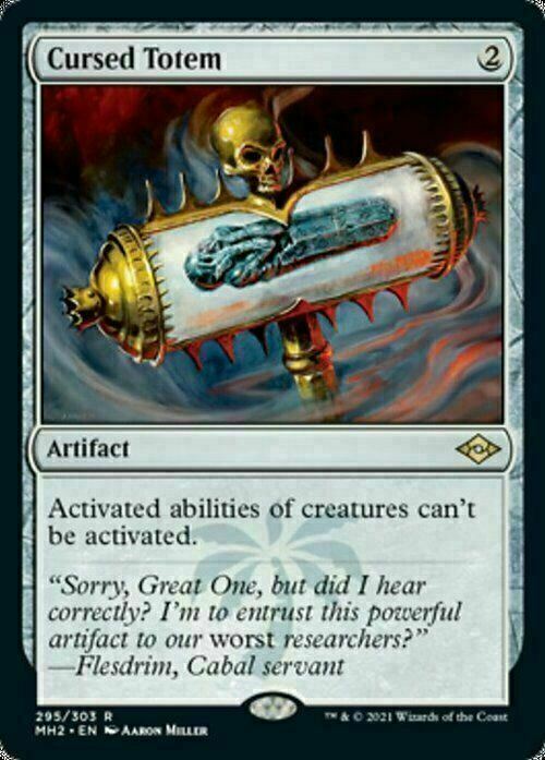 Cursed Totem ~ Modern Horizons 2 [ NearMint ] [ Magic MTG ]