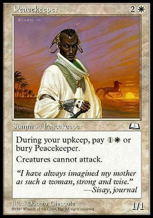 Peacekeeper ~ Weatherlight [ GOOD ] [ Magic MTG ]