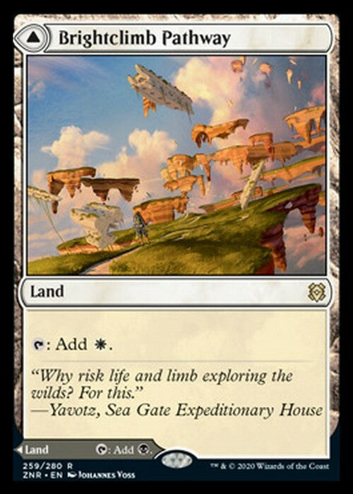 Brightclimb Pathway   Grimclimb ~ Zendikar Rising [ Excellent ] [ Magic MTG ]