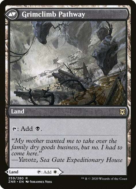 Brightclimb Pathway   Grimclimb ~ Zendikar Rising [ Excellent ] [ Magic MTG ]