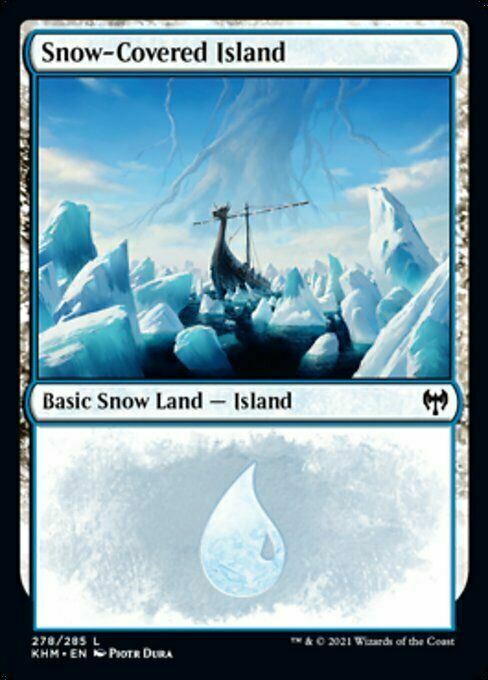 Choose your SNOW LAND ~ Kaldheim [ Excellent ] [ Magic MTG ] - London Magic Traders Limited