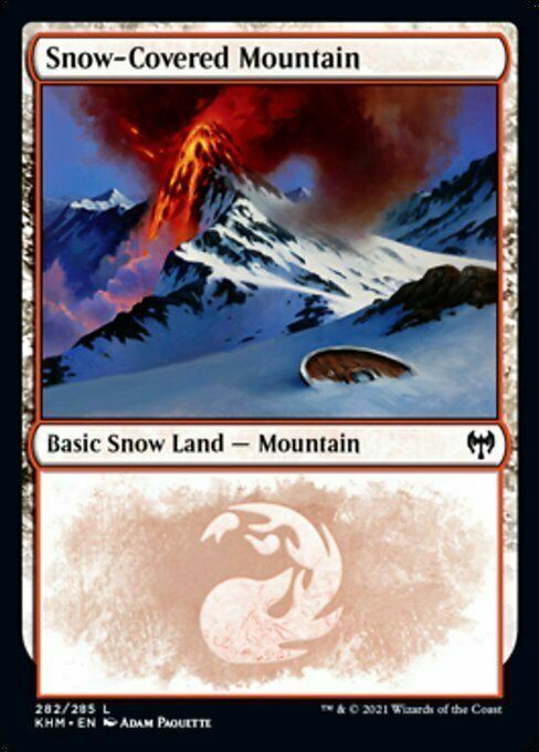 Choose your SNOW LAND ~ Kaldheim [ Excellent ] [ Magic MTG ] - London Magic Traders Limited