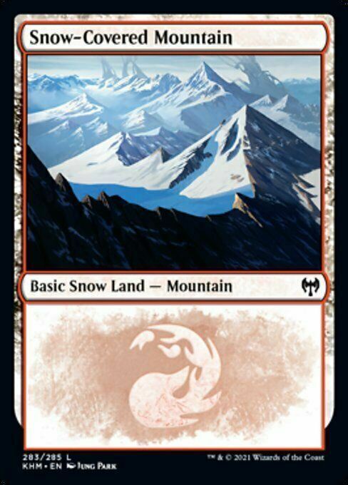 Choose your SNOW LAND ~ Kaldheim [ Excellent ] [ Magic MTG ] - London Magic Traders Limited