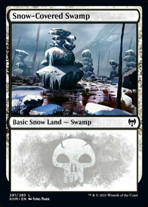 Choose your SNOW LAND ~ Kaldheim [ Excellent ] [ Magic MTG ] - London Magic Traders Limited