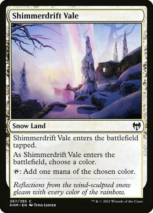 Choose your SNOW LAND ~ Kaldheim [ Excellent ] [ Magic MTG ] - London Magic Traders Limited