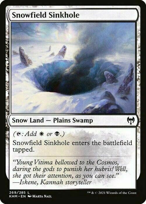 Choose your SNOW LAND ~ Kaldheim [ Excellent ] [ Magic MTG ] - London Magic Traders Limited