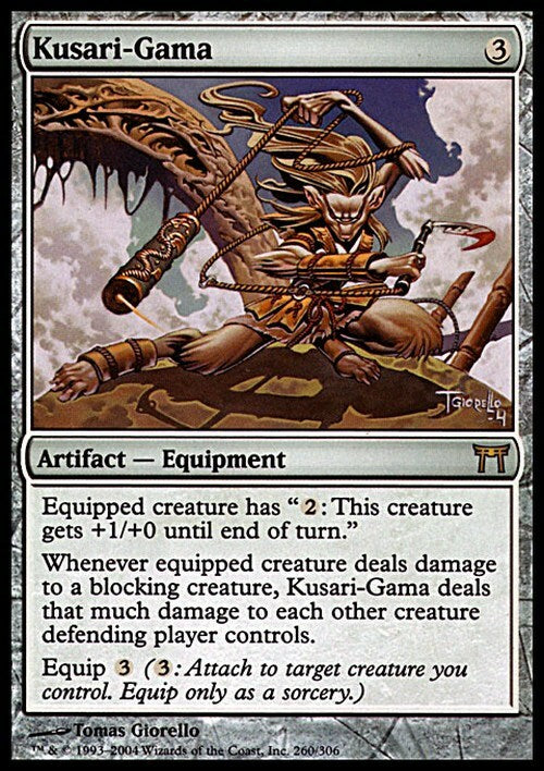 Kusari-Gama ~ Champions of Kamigawa [ PLAYED ] [ Magic MTG ]