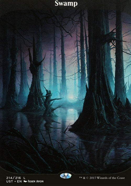 Choose your FULL ART Basic LAND ~ Unstable [ NearMint ] [ Magic MTG ]