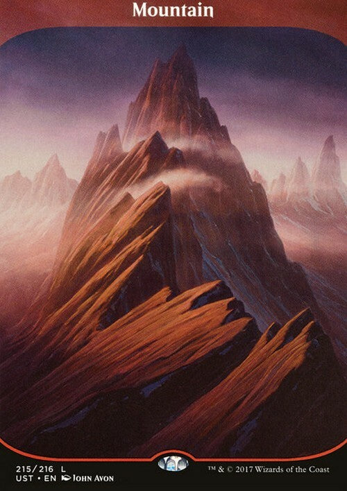 Choose your FULL ART Basic LAND ~ Unstable [ NearMint ] [ Magic MTG ]