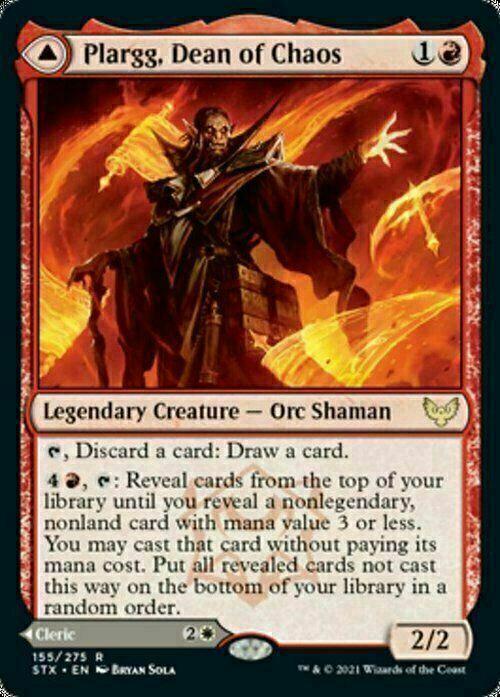 Plargg, Dean of Chaos ~ Strixhaven [ NearMint ] [ MTG ]