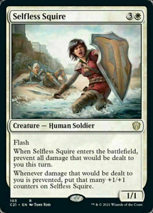 Selfless Squire ~ Commander: Strixhaven [ NearMint ] [ Magic MTG ]